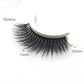👁️ Reusable Self-Adhesive False Eyelashes: No Glue Needed, 3 Pairs, Natural Look, 3-Second Application