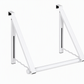 🚪 Retractable Over-Door Coat Rack: No-Drill, Folding, 46-61cm Adjustable, Heavy-Duty Carbon Steel