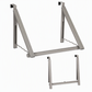 🚪 Retractable Over-Door Coat Rack: No-Drill, Folding, 46-61cm Adjustable, Heavy-Duty Carbon Steel