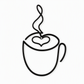 📢📢50% OFF !! ⏰Creative Metal Coffee Cup Wall Art 20.3cm Height Hanging Iron Decor for Home Cafe Indoor Wall Decoration