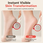 🦶 3-in-1 Foot Scrub & Callus Remover: 304 Stainless Steel, Rubber Bristles, Compact, for Home Spa