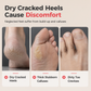 🦶 3-in-1 Foot Scrub & Callus Remover: 304 Stainless Steel, Rubber Bristles, Compact, for Home Spa