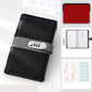 🔐 Password Lock Financial Binder: 3-Digit Combo, Side-Loading Sleeves, Rear Zipper Pocket, PU Leather