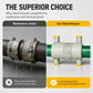 🔧 PPR Electrofusion Pipe Repair Fitting – Barrier-Free Slide Sleeve for No-Shutdown Pipe Repair, 25kg Pressure Resistant, Premium PPR Construction ✨