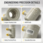 🔧 PPR Electrofusion Pipe Repair Fitting – Barrier-Free Slide Sleeve for No-Shutdown Pipe Repair, 25kg Pressure Resistant, Premium PPR Construction ✨