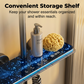 🚿  Digital Shower System: Water-Powered Display, Starry Sky LED, 4 Modes, Storage Shelf