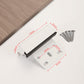 🔒 Security Door Reinforcement Lock: 200KG Force, Aluminum Alloy, Easy Install