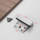 🔒 Security Door Reinforcement Lock: 200KG Force, Aluminum Alloy, Easy Install