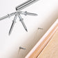🔨 Carbon Steel Trim Nails: 50Pcs, Diamond Head, Electroplated, Corrosion-Resistant, with Install Tools