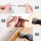 🔨 Carbon Steel Trim Nails: 50Pcs, Diamond Head, Electroplated, Corrosion-Resistant, with Install Tools