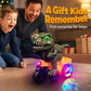 🦖 Spinning Dino Stunt Trike: 360° Spin, LED Wheel Glow, Music, 3-Wheel Stable
