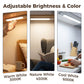 💡 Motion Sensor LED Light: USB-C Rechargeable, 5 Brightness Levels, 3 Color Temps, Magnetic Install