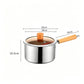🍳 304 Stainless Steel Fryer Pot: Compact Oil-Saving, Glass Lid, Universal Stove