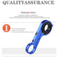 🚲 Bike Handlebar Extender: Aluminum Alloy, Anti-Skid Gasket, Single/Double Pole