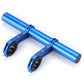 🚲 Bike Handlebar Extender: Aluminum Alloy, Anti-Skid Gasket, Single/Double Pole