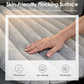 🛏️ Inflatable Car Mattress: Anti-Leak Valve, Anti-Drop Barriers, Skin-Friendly, with Pillows & Pump