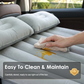 🛏️ Inflatable Car Mattress: Anti-Leak Valve, Anti-Drop Barriers, Skin-Friendly, with Pillows & Pump