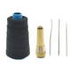 🧵 Leather Stitching Awl Kit: Copper Handle, 3/4 Needles, Waxed Thread