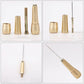 🧵 Leather Stitching Awl Kit: Copper Handle, 3/4 Needles, Waxed Thread