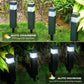 ❄️ Solar De-Icing Light: Intelligent Temp Sensor, 5m Coverage, Wireless, Weatherproof, Eco-Powered