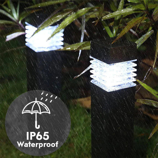 ❄️ Solar De-Icing Light: Intelligent Temp Sensor, 5m Coverage, Wireless, Weatherproof, Eco-Powered