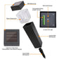 ❄️ Solar De-Icing Light: Intelligent Temp Sensor, 5m Coverage, Wireless, Weatherproof, Eco-Powered