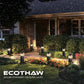 ❄️ Solar De-Icing Light: Intelligent Temp Sensor, 5m Coverage, Wireless, Weatherproof, Eco-Powered