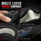 🚗 Honeycomb Grip Steering Wheel Cover: Anti-Slip, Heat-Dissipating, Universal Fit, O/D Shape