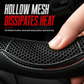 🚗 Honeycomb Grip Steering Wheel Cover: Anti-Slip, Heat-Dissipating, Universal Fit, O/D Shape
