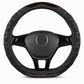🚗 Honeycomb Grip Steering Wheel Cover: Anti-Slip, Heat-Dissipating, Universal Fit, O/D Shape