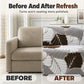 🛋️ Non-Slip Sofa Cover: Thick Winter Comfort, Leaf Texture, Soft Touch, Multi-Size