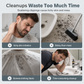 ✂️ Home Haircut Cape: Built-In Hair Catcher Groove, Waterproof, Foldable, 60cm, Mess-Free