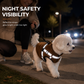 🐕 Fleece Dog Harness Vest: Warm Teddy Fleece, Reflective Straps, Quick Buckle