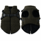 🐕 Fleece Dog Harness Vest: Warm Teddy Fleece, Reflective Straps, Quick Buckle