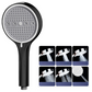 🚿 Multi-Function Shower Head: 5 Spray Modes, Silicone Nozzles, Chrome Finish, 280g, Easy Install