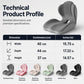 🪑 Ergonomic Seat Cushion: Memory Foam, Lumbar Support, Posture Correction
