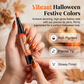 🎃 Halloween Nail Polish Pen Set: Quick-Dry, Odorless, Water-Based, 4 Festive Colors, Pen-Style