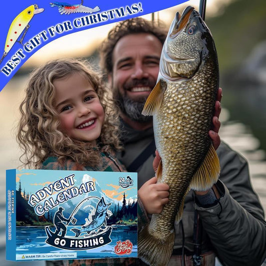 🎣 Fishing Lure Advent Calendar: 24 Days of Premium Lures, Lifelike Action