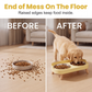 🐾 Ergonomic Raised Double Pet Feeder: Anti-Spill, Stainless Steel, Non-Slip Base