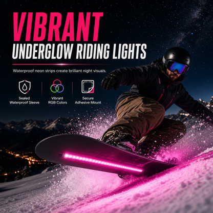🛴 Scooter Underglow Light Strip: 50cm, 30 LED, Waterproof, Remote Control