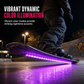 🛴 Scooter Underglow Light Strip: 50cm, 30 LED, Waterproof, Remote Control