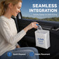 🚗 Self-Standing Car Trash Bags: Stick-On, Leak-Resistant, Disposable, 20 Pcs, No Residue
