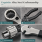 Bicycle Repair Tool Set with Plastic Storage Case