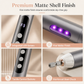 💅 Electric Nail Grinder: Cordless, 3-Speed, Quiet Motor, Portable, for Shaping & Polishing