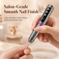 💅 Electric Nail Grinder: Cordless, 3-Speed, Quiet Motor, Portable, for Shaping & Polishing