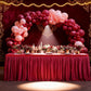 🎉 Pleated Table Skirt: Elegant Box Pleats, Durable Polyester, 4/6/9ft, 11 Colors, for Events
