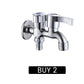 🔧 Dual Control Faucet: Brass, Ceramic Disc Valve, G1/2 Thread