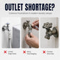 🔧 Dual Control Faucet: Brass, Ceramic Disc Valve, G1/2 Thread