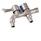 🔧 Dual Control Faucet: Brass, Ceramic Disc Valve, G1/2 Thread