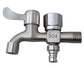🔧 Dual Control Faucet: Brass, Ceramic Disc Valve, G1/2 Thread